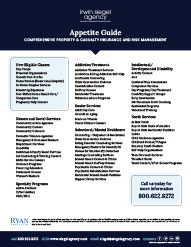 Appetite Guide | Irwin Siegel Agency